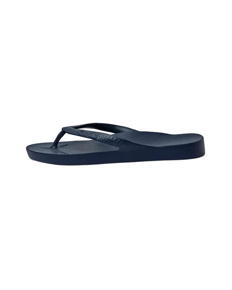 Archies High Arch Navy Flip Flops