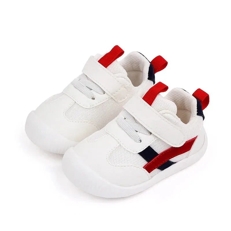 Baby Toddler Shoes Four Seasons Girl Boy Mesh Breathable Walking Single Shoe