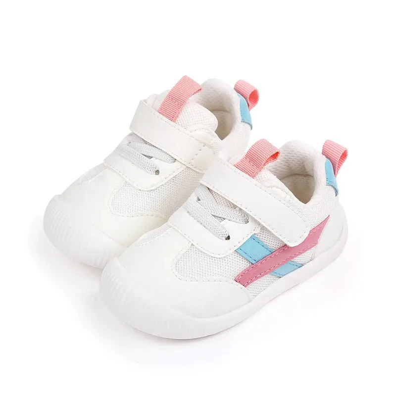 Baby Toddler Shoes Four Seasons Girl Boy Mesh Breathable Walking Single Shoe