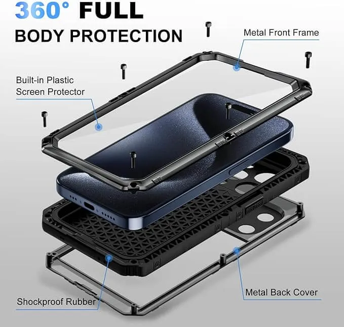 Beeasy iPhone 15 Plus Waterproof Cases | Dropproof