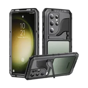 Beeasy Samsung Galaxy S23 Ultra Waterproof Case with Built-in Screen Protector