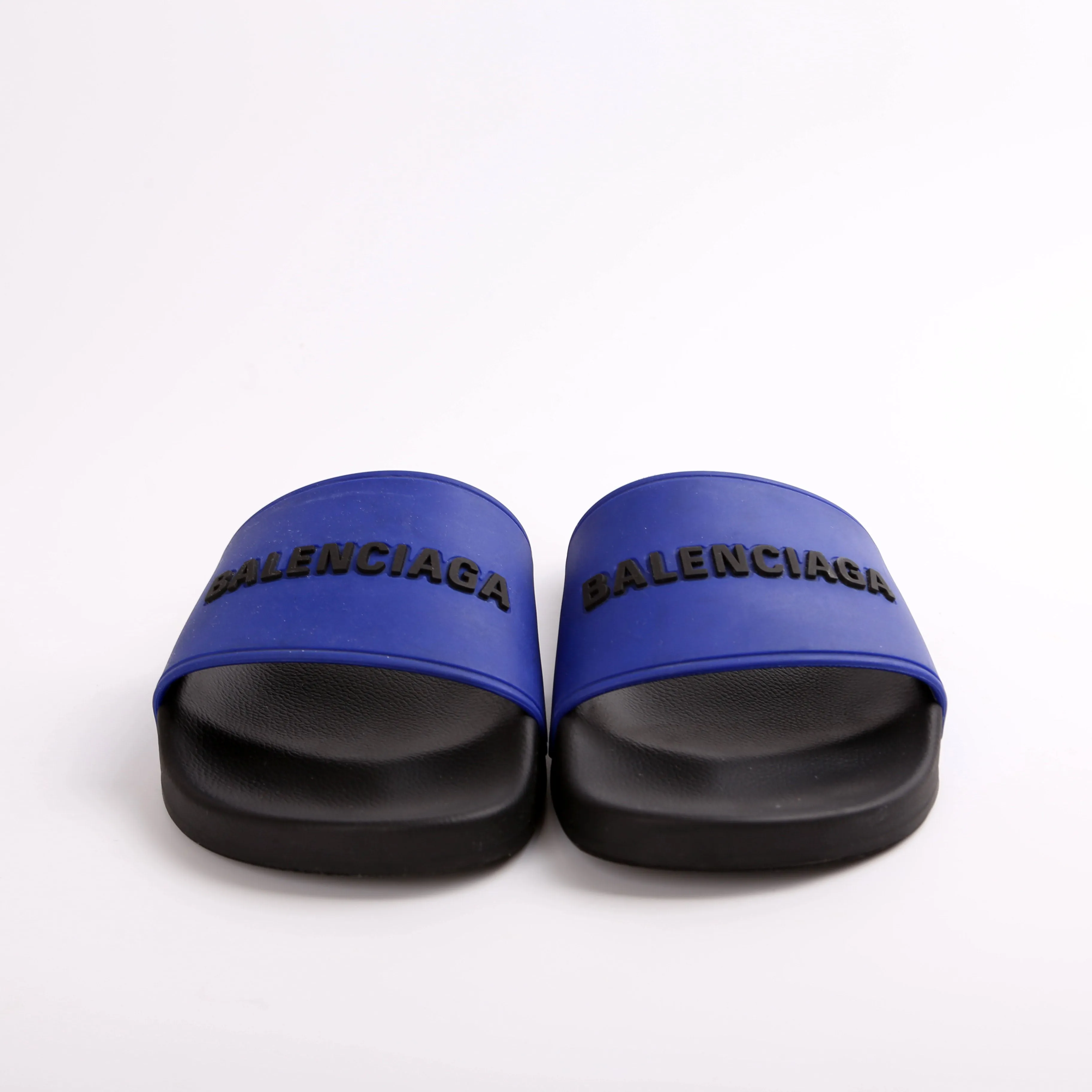 Bicolor Rubber Pool Slides Size 38