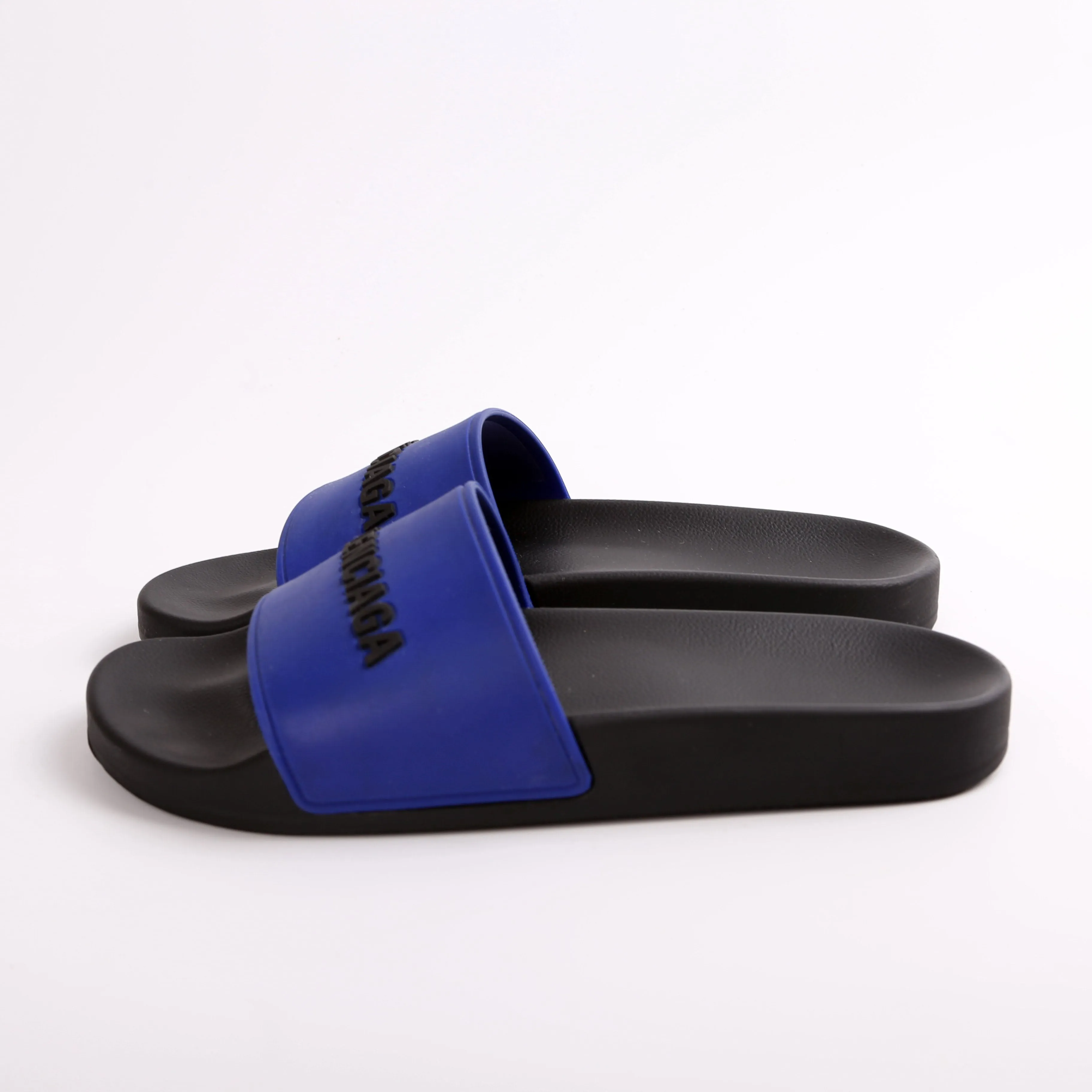 Bicolor Rubber Pool Slides Size 38