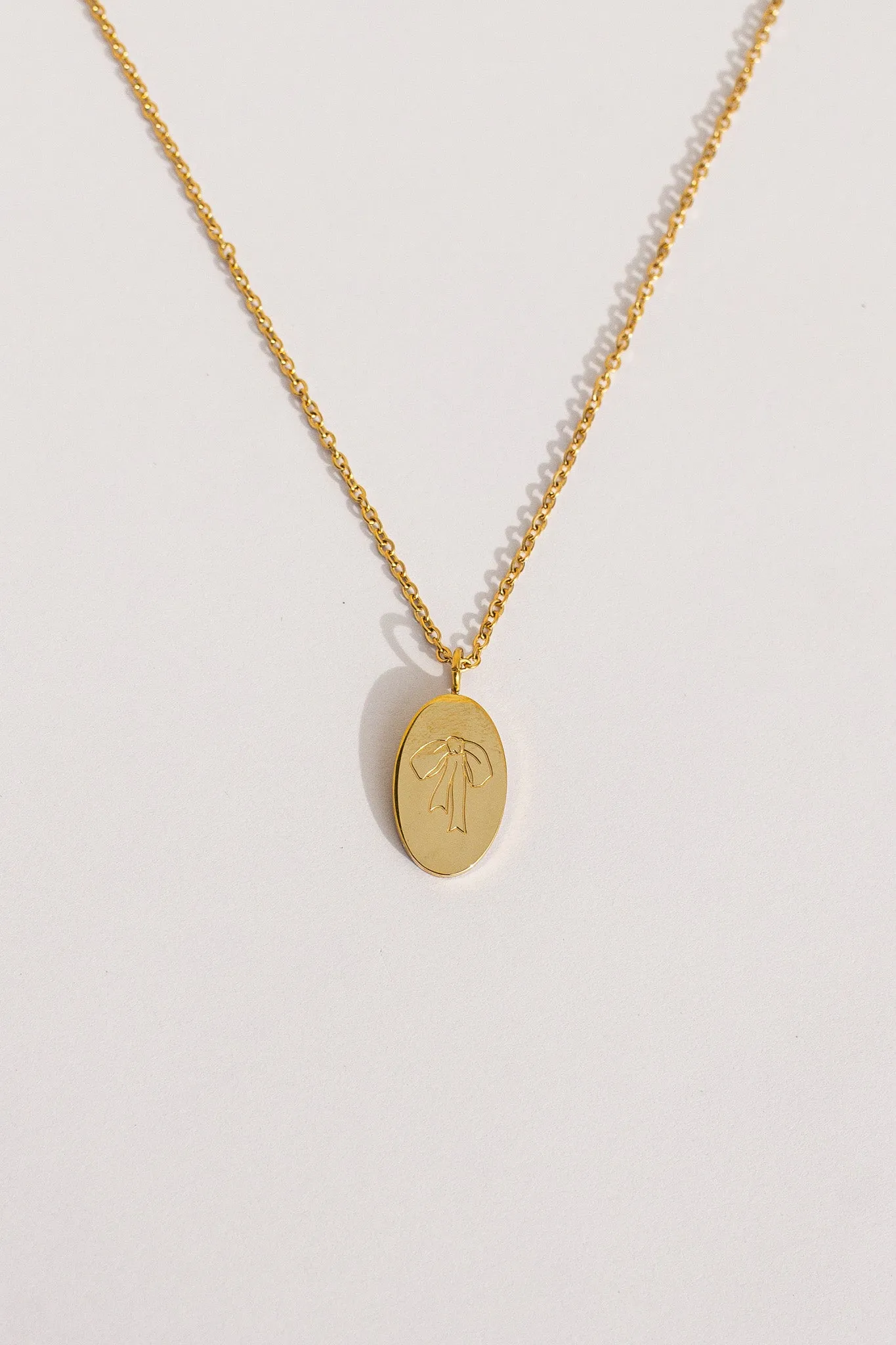 Bow Pendant Necklace