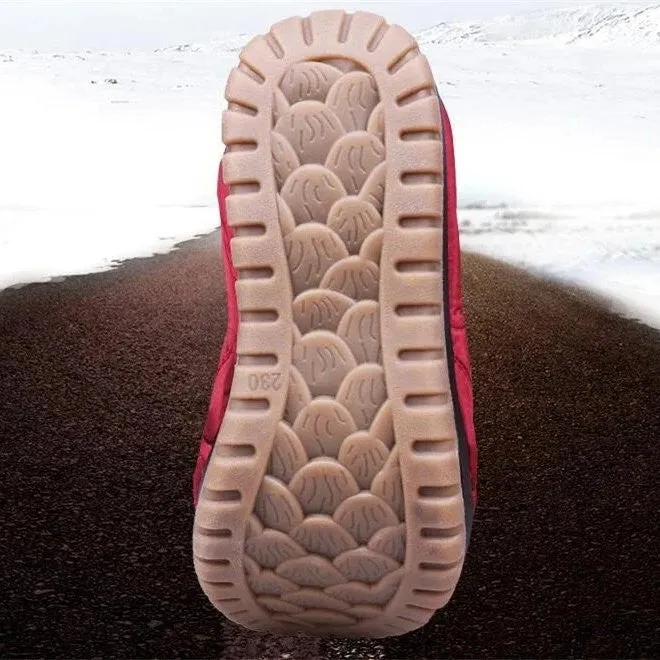 Cuzcare Women Orthopedic Boots Waterproof Fur Ankle Shoes