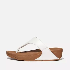 Fitflop - LULU Leather Toe-Post Sandal - White