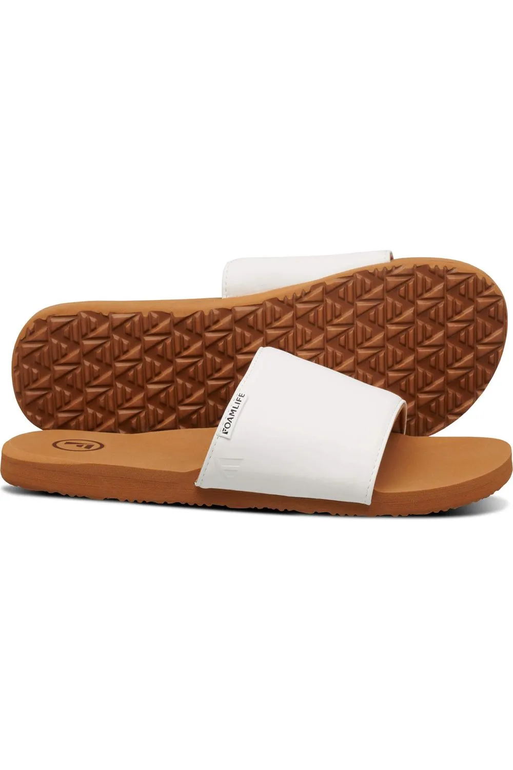 Foamlife Seales Slide Latte Brown