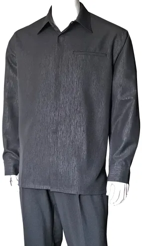 Fortino Landi-2764-BK Mens Walking Suit