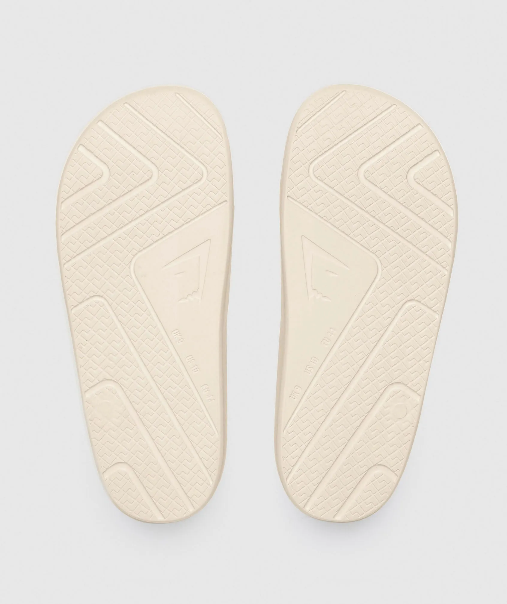 Gymshark Rest Day Slides - Ecru White