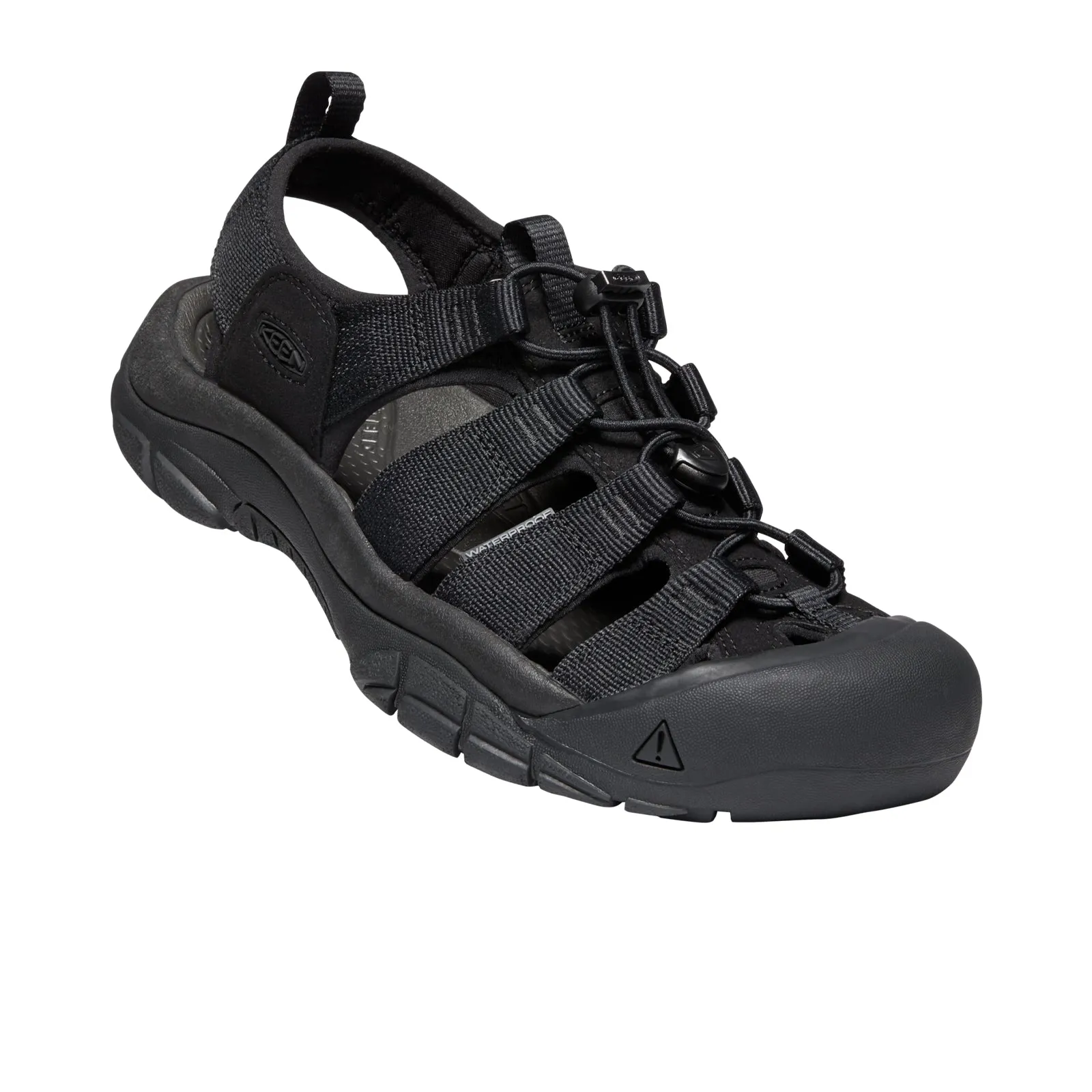 Keen Newport H2 Active Sandal (Men) - Triple Black
