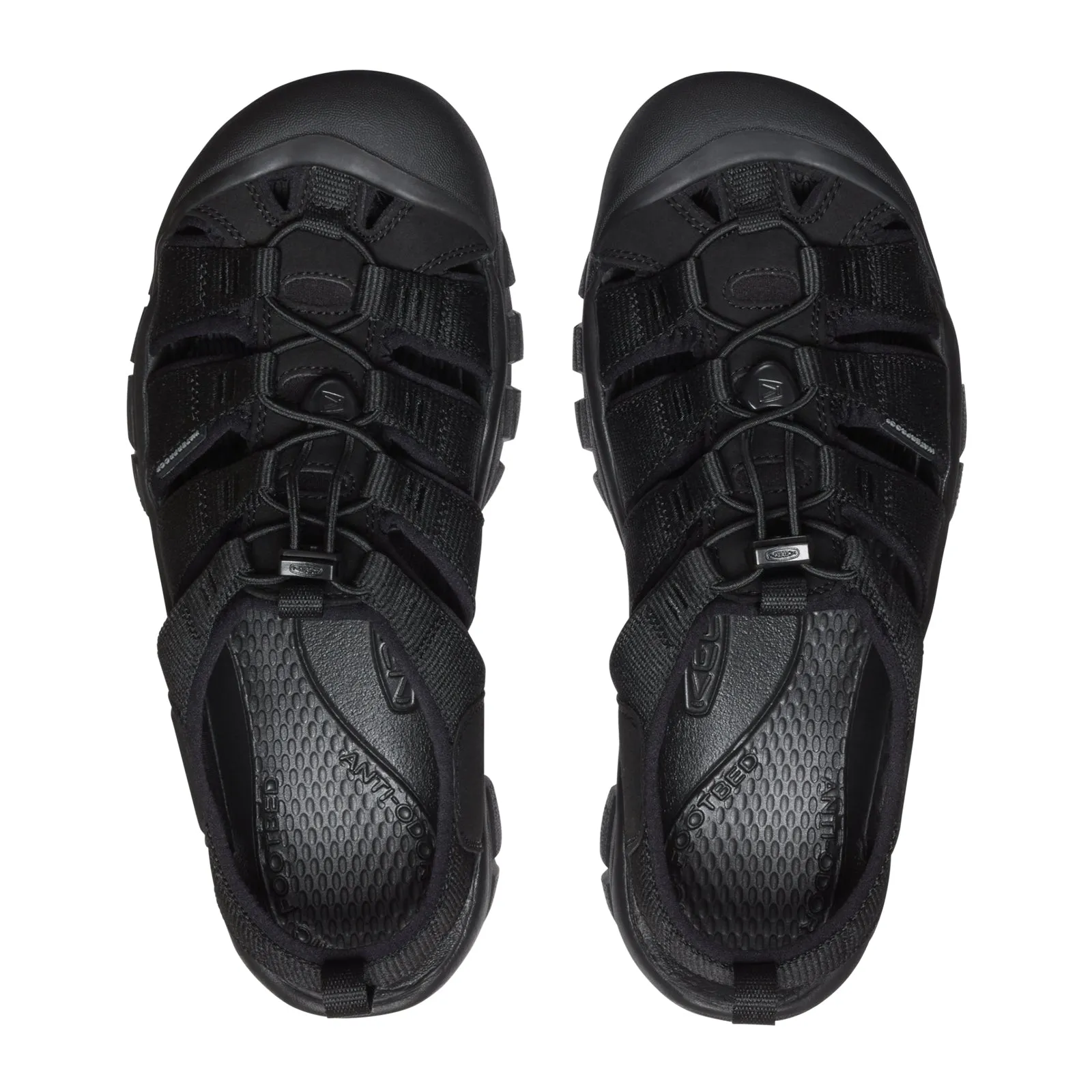 Keen Newport H2 Active Sandal (Men) - Triple Black