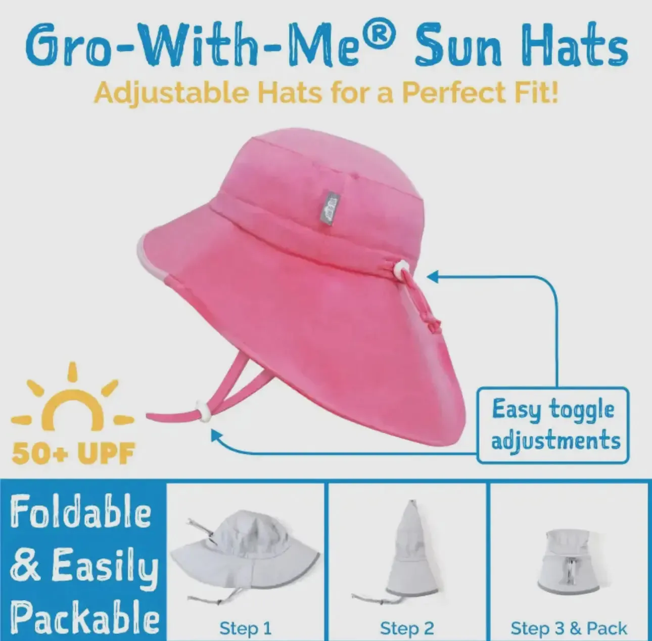 Kids Water Repellent Adventure Hats | Lavender