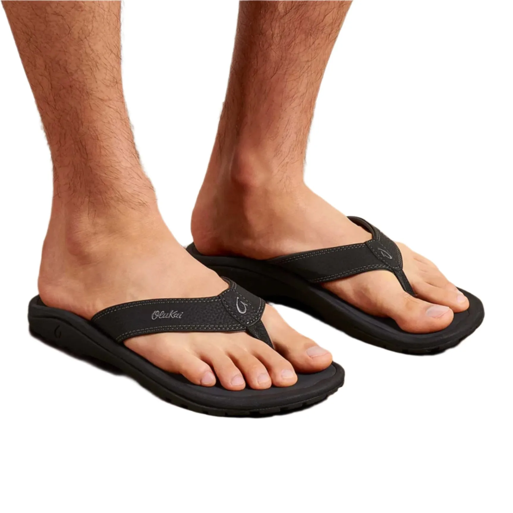 OluKai ‘Ohana Men's Sandal - Black