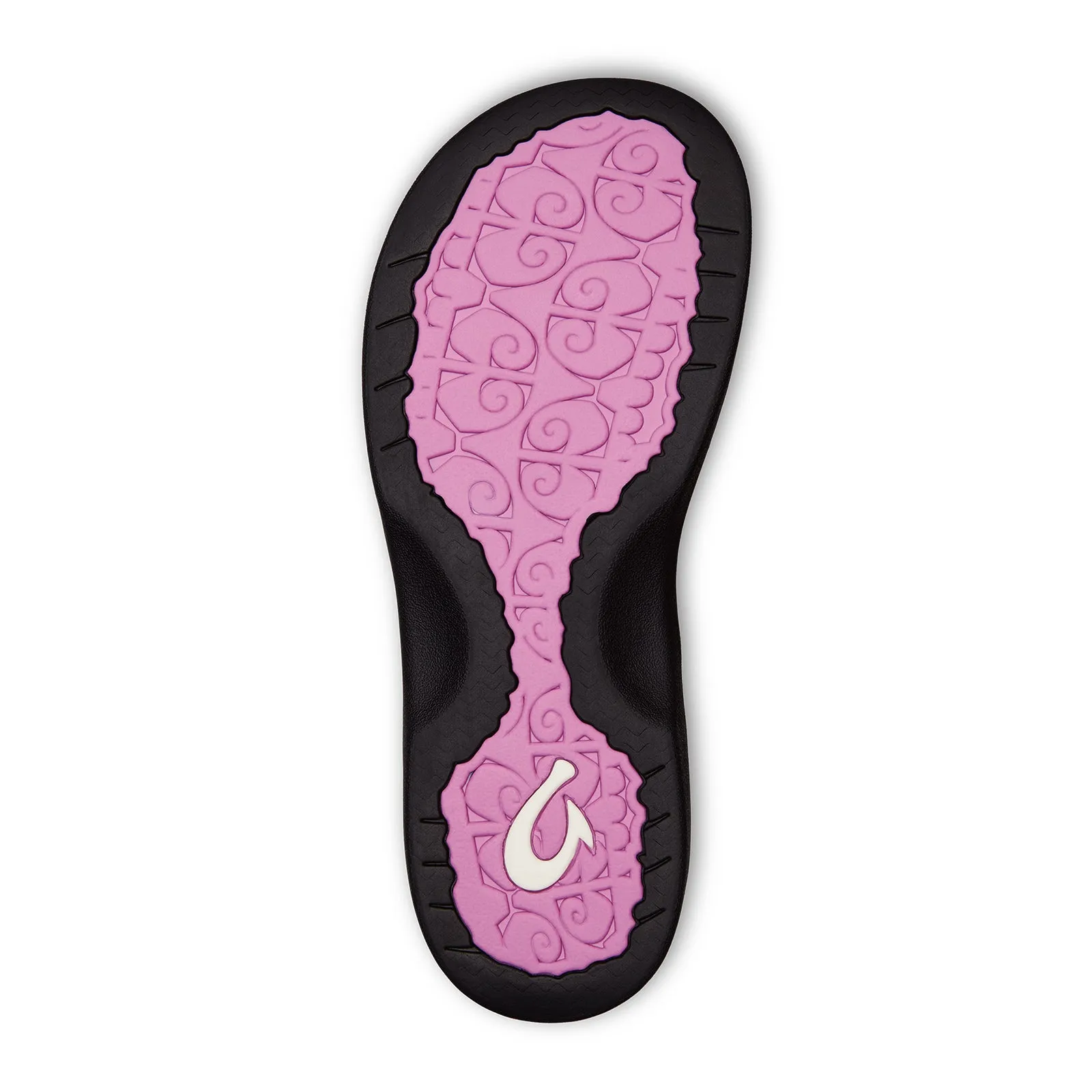 OluKai 'Ohana Sandal (Women) - Dragon Fruit/Black