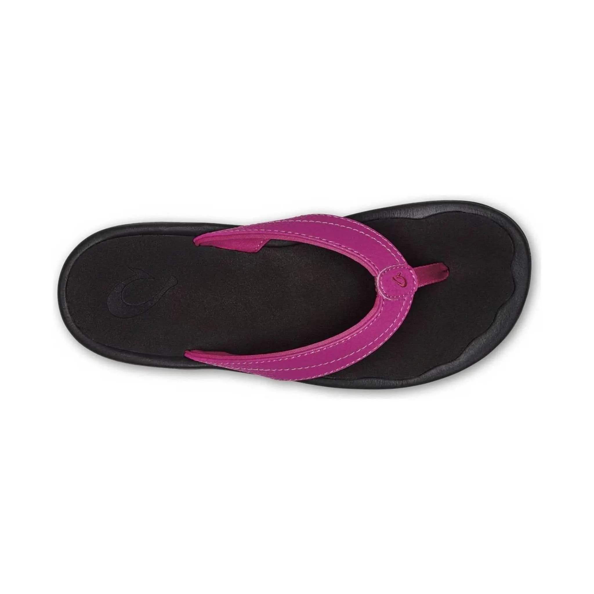Olukai Women's Ohana Flip Flop - Orchid Flower/Black