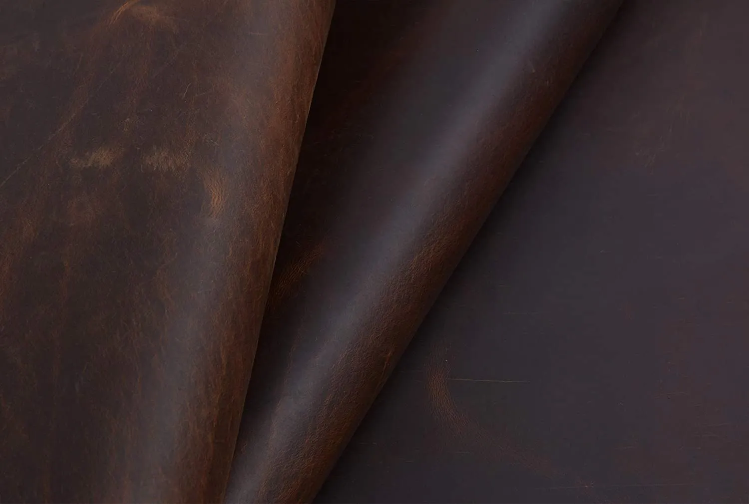 Red Brown Leather Hide 2.0mm Thick Full