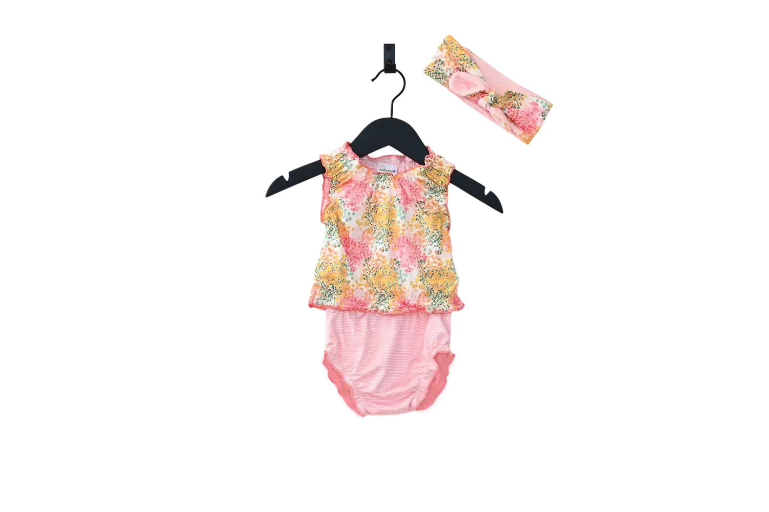 Reversible Baby Girl Tankini Swimsuit