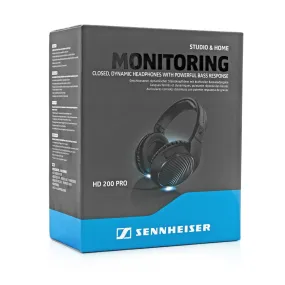Sennheiser HD 200 PRO Closed Back Headphones