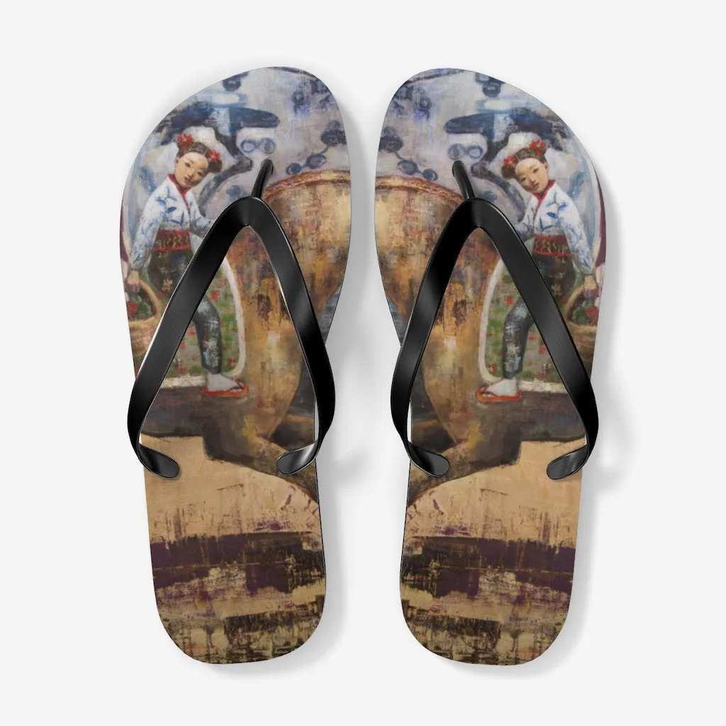 Spring of Love Flip Flops