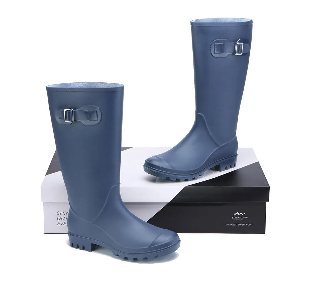 TARRAMARRA® Women Rainboots Wool Insoles Tall Gumboots Veronica