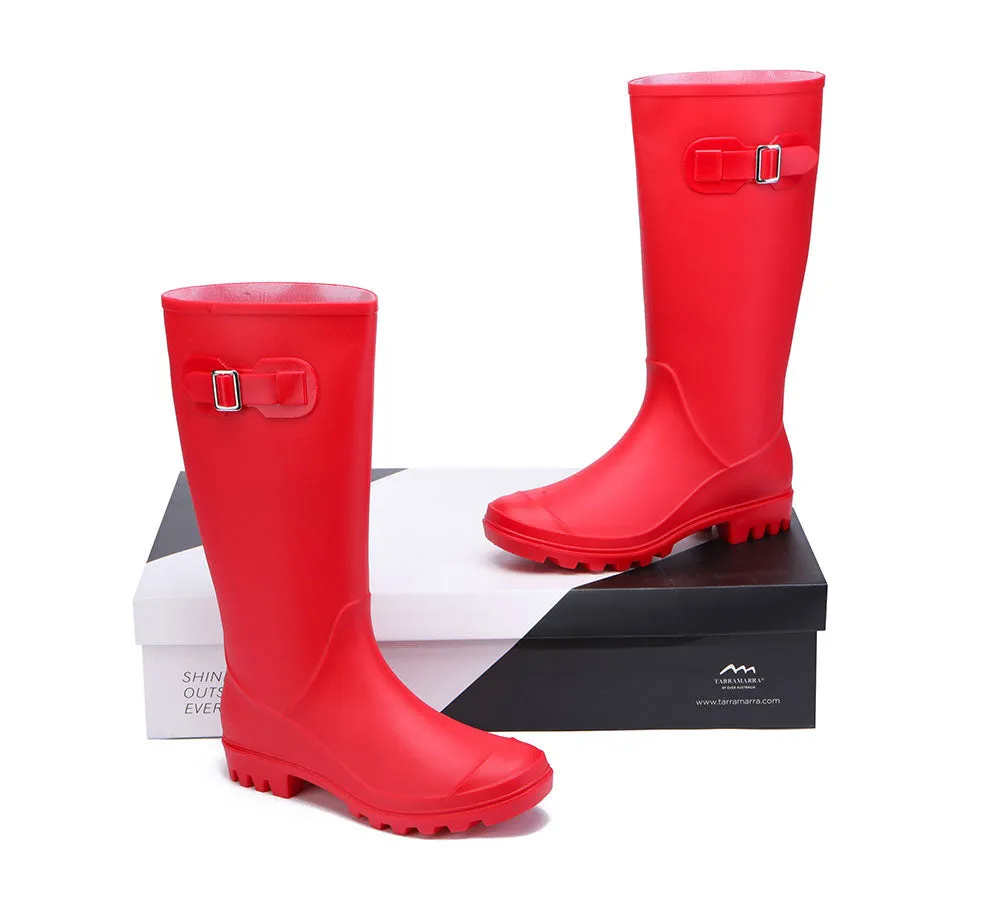 TARRAMARRA® Women Rainboots Wool Insoles Tall Gumboots Veronica
