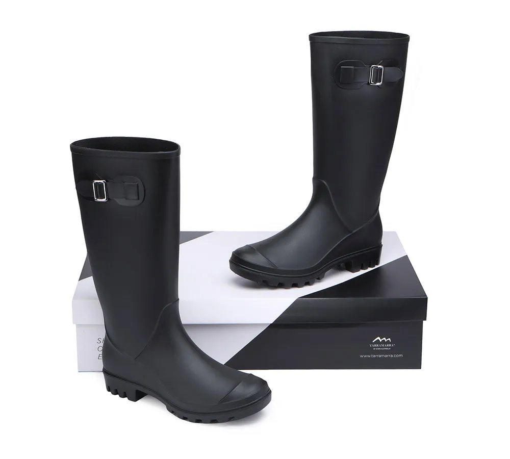 TARRAMARRA® Women Rainboots Wool Insoles Tall Gumboots Veronica