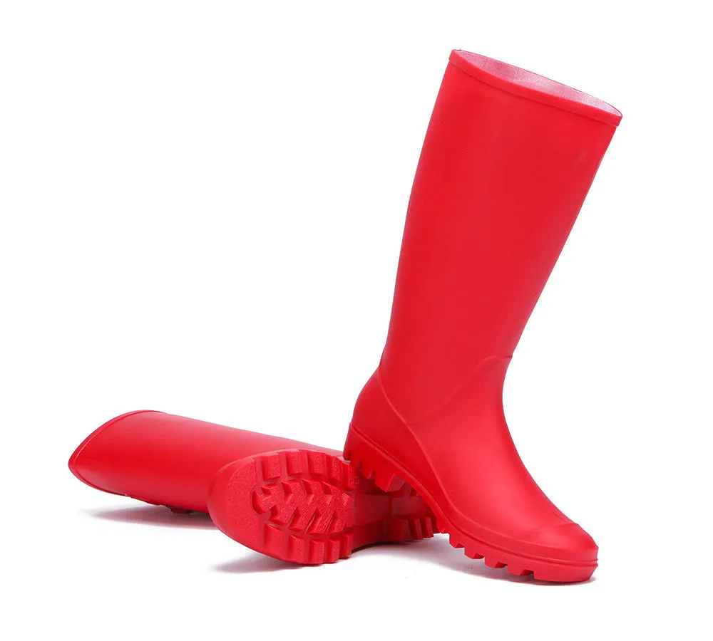 TARRAMARRA® Women Rainboots Wool Insoles Tall Gumboots Veronica