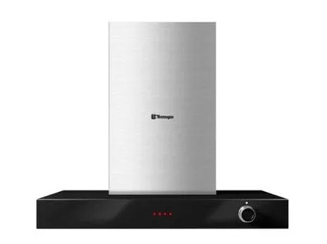 TECNOGAS CN160X Black Stainless Steel 60cm Chimney Hood