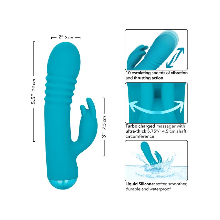 Thicc Chubby Thrusting Tickler Rabbit Vibrator